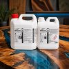 Epoxid na zalievanie dreva a epoxidové stoly - Rigorra Clear MASSIVE (Crystal Extra) 4,5 kg