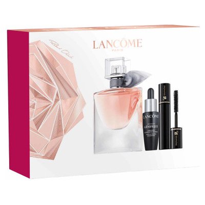 Lancome La Vie Est Belle EDP 30 ml + Advanced genifique youth activating concentrate 10 ml + Mascara odtieň 01 Noir Hypnotic 2 ml darčeková sada