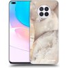 Picasee silikónový prehľadný obal pre Huawei Nova 8i - Cream marble