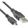 Kábel PREMIUMCORD Micro USB 2.0, A-B 1,5 m kábel určený na rýchle nabíjanie