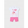 Set - vzorované tričko a krátke legíny Mayoral - 2503708067-ihneď
