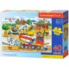 Puzzle MAXI dieliky 40 ks, CONSTRUCTION SITE