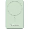 Verbatim magnetická bezdrátová powerbanka Charge 'n' Go Essentials, 10000mAh, zelená