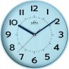 MODRÝ ČITATEĽNÝ OKRÚHLY ELEGANTNÝ TICHÝ NÁSTENNÝ HODINKY MPM E01.4429 31 cm