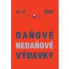 Daňové a nedaňové výdavky 2025