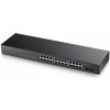 Zyxel GS1900-24, 24-port GbE L2 Smart Switch, rackmount, fanless