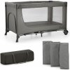 Kinderkraft Joy 2 120x60 2026 Dark Grey cestovná postieľka