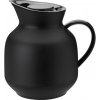 Stelton Vákuová kanvica AMPHORA 1 l, 21 cm, čierna, plast