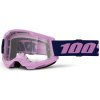 STRATA 2 NEW, 100% brýle fialové, čiré plexi