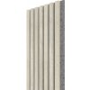 WALL CONCEPT akustický panel Moonlight, sivý filc + MDF, 2750x285x21 mm, 0,78 m2