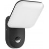 Italux Nammi 6206-S OWL-6206-S-4K vonkajšie nástenné svietidlo so senzorom LED 12W 989lm 4000K IP54 čierna