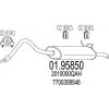Koncový tlmič výfuku MTS 1230mm 01.95850 (0195850) EAN: 8033464044718