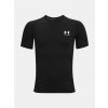 Chlapčenské tričko Under Armour HG Armour SS Čierna YSM