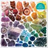 GALISON Čtvercové puzzle Duhové krystaly 500 dílků