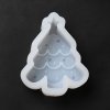 Silikónová forma Vianočný stromček 92.5x73.5x32mm, 1 ks (Forma na živicu)