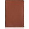 Paolo Peruzzi Elegantné kožené puzdro na karty s RFID | koňak KV-05-CG