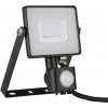 Reflektor LED so senzorom PRO 30W, 4000K, 2400lm, čierny, VT-30-S (V-TAC)