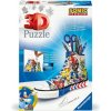 Ravensburger 3D Puzzle 11593 - Sneaker Sonic - Praktischer Stiftehalter - Schreibtisch-Organizer für Erwachsene und Kinder ab 8 Jahren