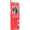 AMiO UC-08 MultiUSB Lightning/USB C/micro USB, 100cm