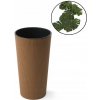 LAMELA, kvetináč LILIA ECO JUMPER prúžok 19 x 36,4 cm, natur