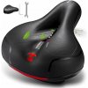 POHODLNÉ ERGONOMICKÉ SEDLO NA BICYKEL Mäkké ŠPORTOVÉ S ODLESKOM
