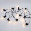 Solight vonkajšia reťaz s dekoratívnym LED žiarovkami 10x micro LED žiarovka 3m 3xAA