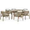 Furrore SAMAR 6+1 záhradná jedálenská súprava, natural 007575