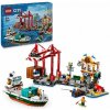 LEGO® City 60422 Prístav s nákladnou loďou
