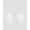 Goldbergh Fluffy Earwarmers White Biela