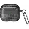 Techsuit CarbonFiber puzdro pre AirPods 3 – čierne