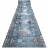 Najkoberce LOTUS ROSETTE sivý metráž 80 cm