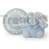 Kaloo plyšový zajačik Perle-Chubby Rabbit 962152 modrý