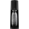 SodaStream Terra Black výrobník sody, mechanický, 1l láhev SodaStream Fuse, bombička s CO2, černý 1012811411