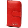 Pierre Cardin 06 ITALY 116 červená dámska peňaženka z hovädzej kože 9,5 x 16,5 x 3,8 cm