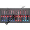 TRIUMF Modul mikro skrutkovačov Torx T5,T6,T7,T8,T9,T10, ploché PL 2,2.4,3, krížové PH00,PH0,PH1,