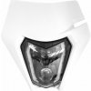 RTECH predné maska vr. LED svetlá KTM, RTECH (biela)