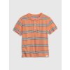 GAP 602588-03 Dětské pruhované tričko Oranžová - L