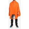 Turistický pršiplášť Tatonka Bike Poncho - red orange