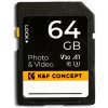 paměťová karta K&F Concept K&F 64GB pamäťová karta pre pre digitálne fotoaparáty a kamery U3/V30