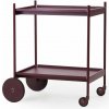 Normann Copenhagen Servírovací stolík Rul, burgundy