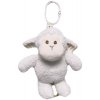 Závěsná plyšová hračka s melodií, Ovečka 18 cm - smetanově bílá (47669501)