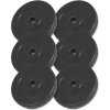 Gorilla Sports Sada plastových kotúčov 30 kg, 6 x 5 kg