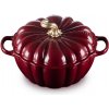 Le Creuset - Signature Liatinový hrniec Tekvica so zlatým úchytom 24 cm/3,7l garnet