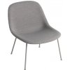 Muuto Fiber s kovovou podnožou grey/Remix 133