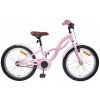 Detský bicykel 20 palcov pre deti vo veku 6-11 rokov, svetloružový