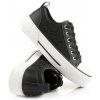 TENISKY KARL LAGERFELD KAMPUS MAX III AUTOGRAPH LACE LO BLACK LTHR & TEXTILE