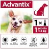 Advantix pes do 4 kg spot-on sol. 1 x 0,4 ml