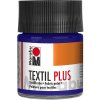 Marabu farby na textil Plus 50 ml fialová tmavá