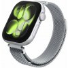 Spigen Řemínek WBM4 pro Apple Watch 8 / 9 / 10 / 11 / SE 40/41/42 mm stříbrný