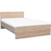 Manželská posteľ Miami bez posteľnej bielizne 140x200 cm dub sonoma - dub york